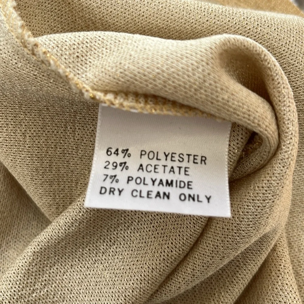 St. John Sport by Marie Gray Shimmery Mock Neck Sleeveless Top - Picture 8 of 8